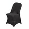 10 BLACK Folding Stretch SPANDEX CHAIR COVERS Wedding Supplies Event Decorations